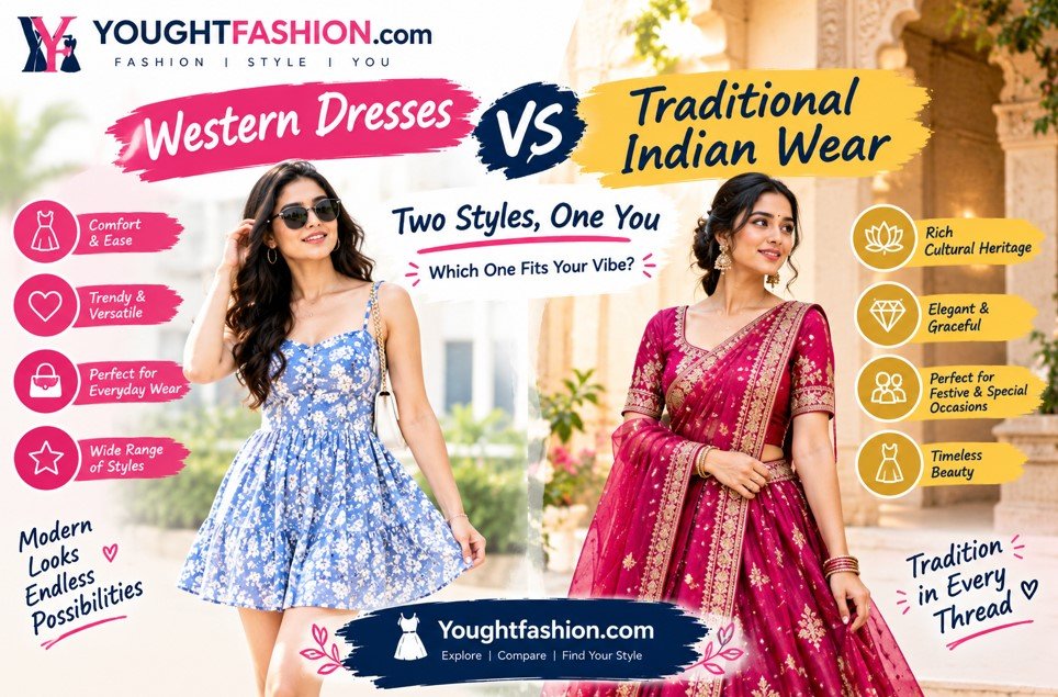 Western Dresses vs. Traditional Indian Wear